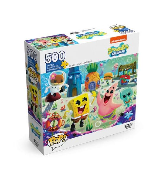 SpongeBob SquarePants: POP! Jigsaw Puzzle Poster (500 pieces)