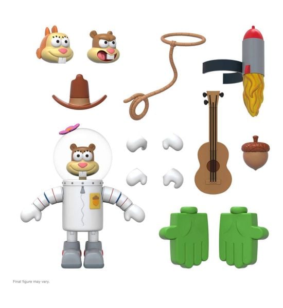 SpongeBob Ultimates: Sandy Cheeks Action Figure (18cm) Preorder