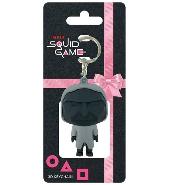 Squid Game: Mask Man 3D Rubber Keychain (6cm)