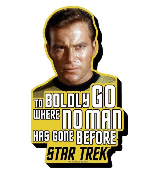 Star Trek: Kirk Quote Funky Chunky Magnet