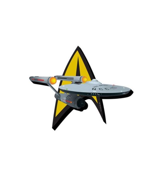 Star Trek: Ship & Logo Funky Chunky Magnet