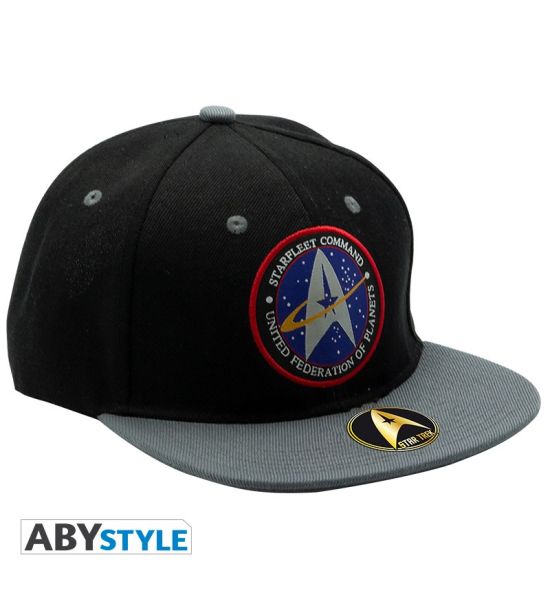 Star Trek: Starfleet Command Snapback Cap - Black & Grey