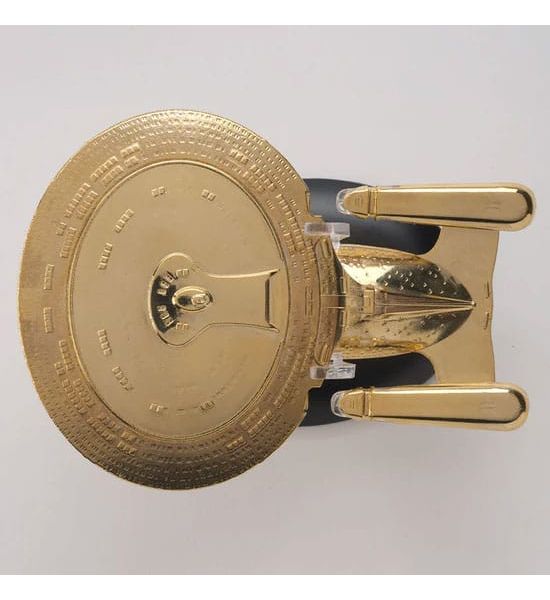 Star Trek: USS Enterprise NCC-1701-D Diecast Mini Replicas SP 18K Gold