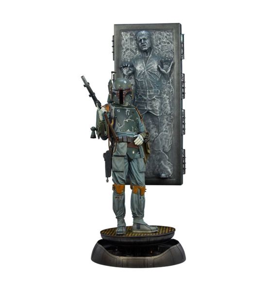 Star Wars: Boba Fett and Han Solo in Carbonite Premium Format Statue (70cm)