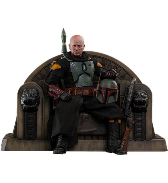 Star Wars: Boba Fett (Repaint Armor) 1/6 Action Figure and Throne (30cm) Preorder