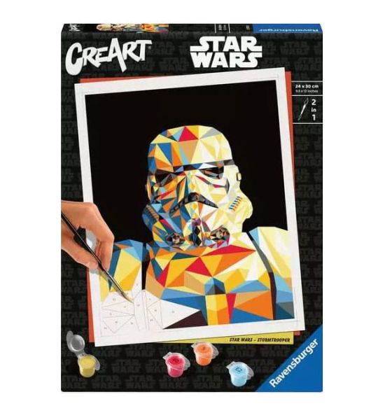 Star Wars: Stormtrooper CreArt Paint by Numbers Painting Set (24x30cm) Preorder