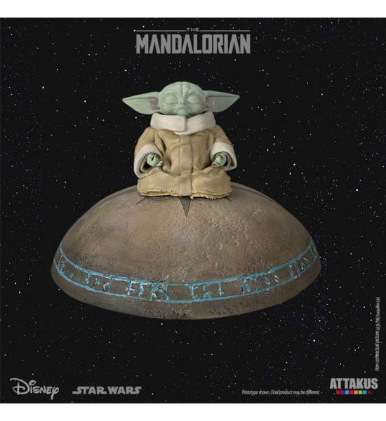 Star Wars: The Mandalorian Classic Collection: Grogu Summoning the Force 1/5 Statue (13cm)