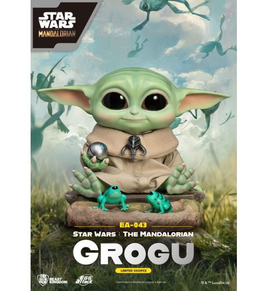 Star Wars: The Mandalorian: Grogu Egg Attack Statue (18cm) Preorder