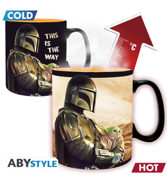 Star Wars: The Mandalorian Mando Heat Change Mug