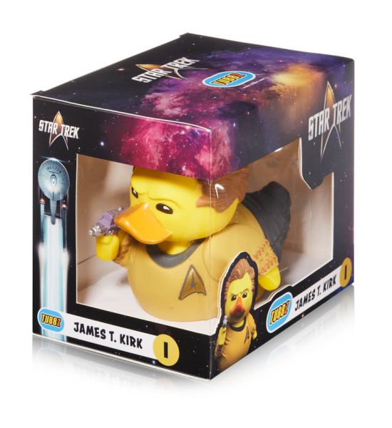 Star Trek: James T Kirk Tubbz Rubber Duck Collectible (Boxed Edition)