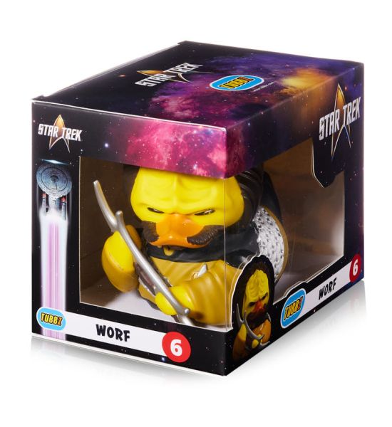 Star Trek: Worf Tubbz Rubber Duck Collectible (Boxed Edition)