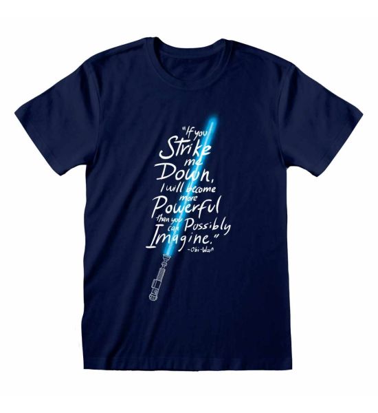 Star Wars: Strike Me Down Quote T-Shirt