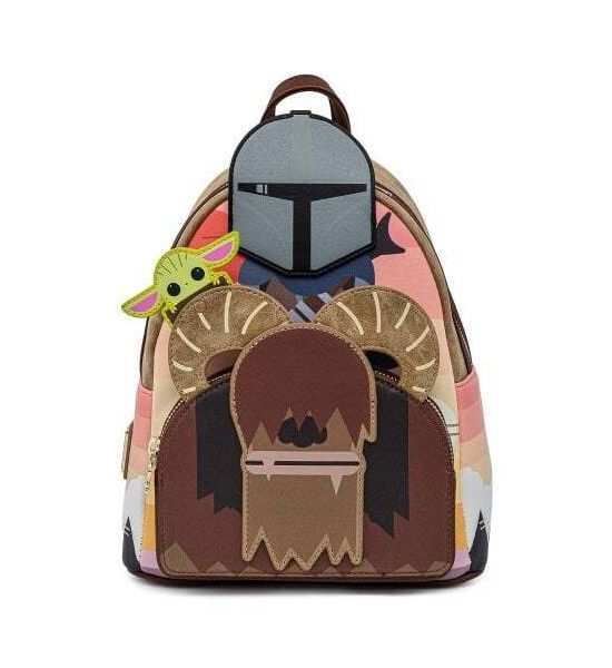 Loungefly Star Wars: Mandalorian Bantha Ride Mini Backpack