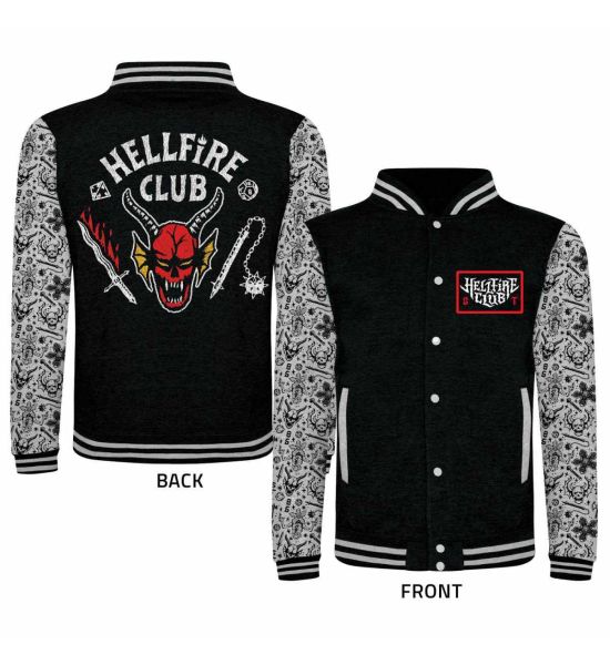 Stranger Things: Hellfire Club Varsity Jacket