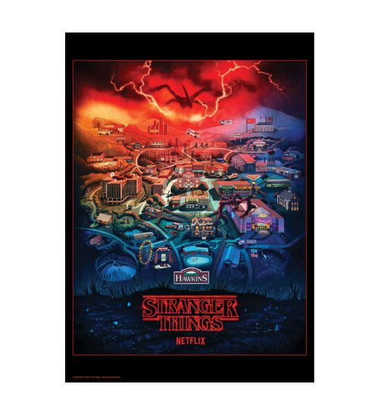 Stranger Things: Art Print Limited Edition (42x30cm) Preorder