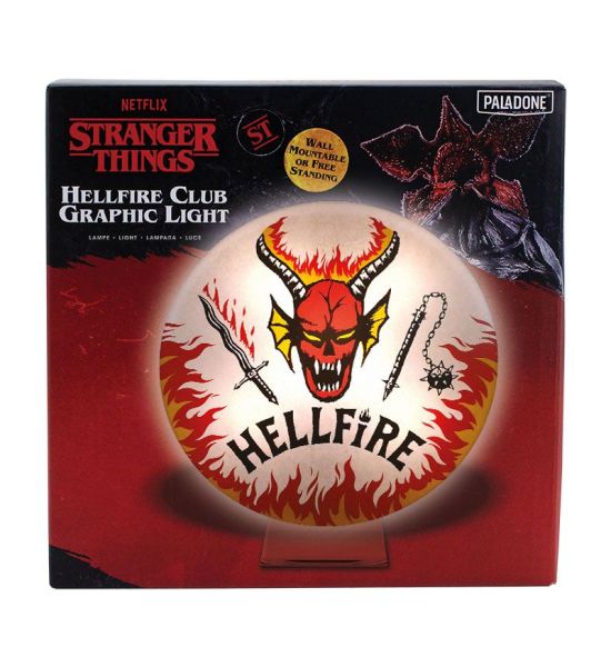 Stranger Things: Hellfire Club Logo Lamp (20cm) Preorder