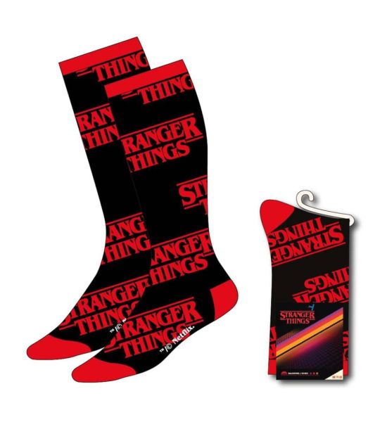 Stranger Things: Logo Socks (38-45)