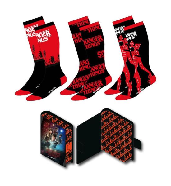 Stranger Things: Socks 3-Pack (38-45)