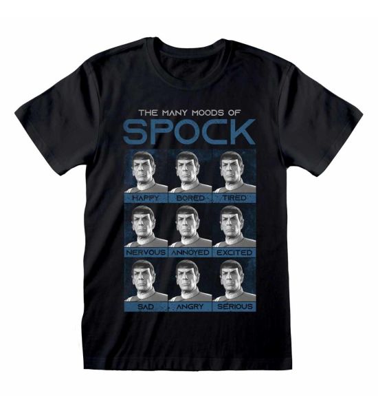 Star Trek: Many Moods Of Spock T-Shirt