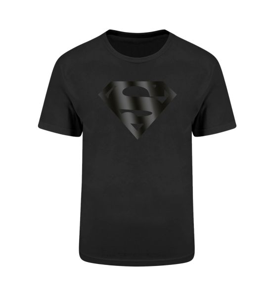 Superman: Black On Black Logo T-Shirt