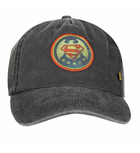 Superman: Vintage Wash Baseball Cap Preorder