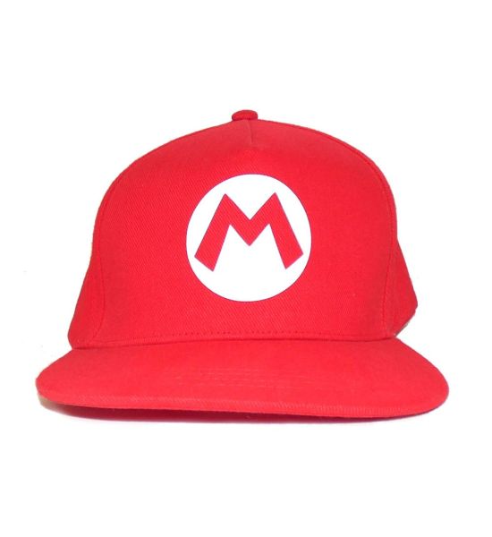 Super Mario: Mario Badge Snapback Cap Preorder