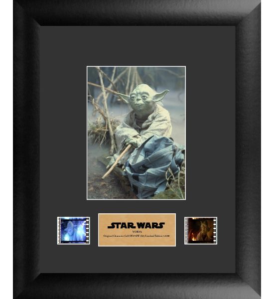 Star Wars: Yoda Character Framed Film Cell Preorder