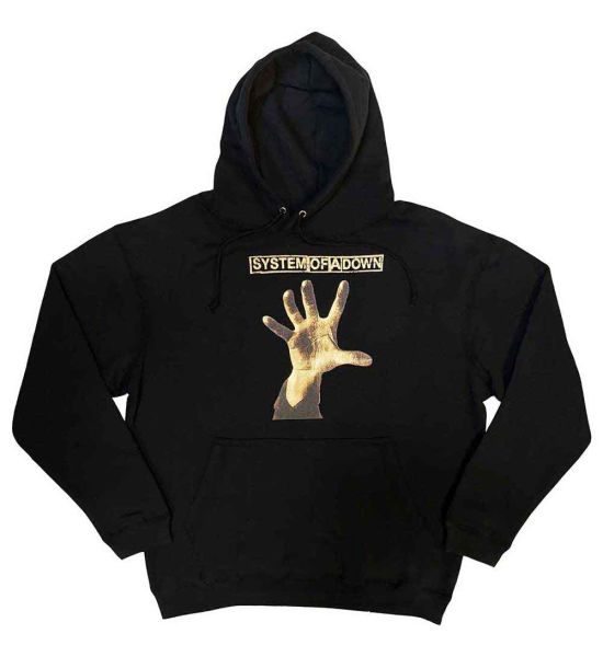 System Of A Down: Hand - Black Pullover Hoodie