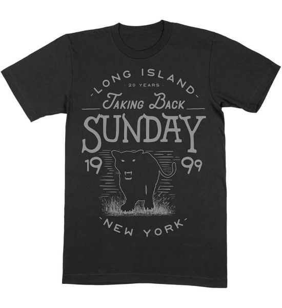 Taking Back Sunday: Panther - Black T-Shirt