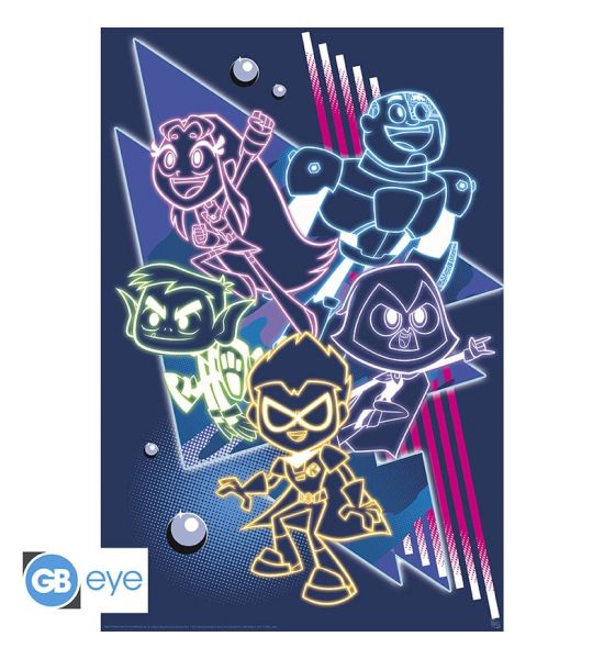 Teen Titans: Neon Titans Poster (91.5x61cm)