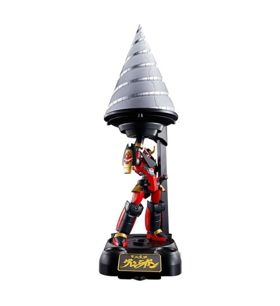 Tengen Toppa Gurren Lagann: GX-107 Gurren Lagann & Giga Drill Set Soul of Chogokin Diecast Action Figure (18cm)