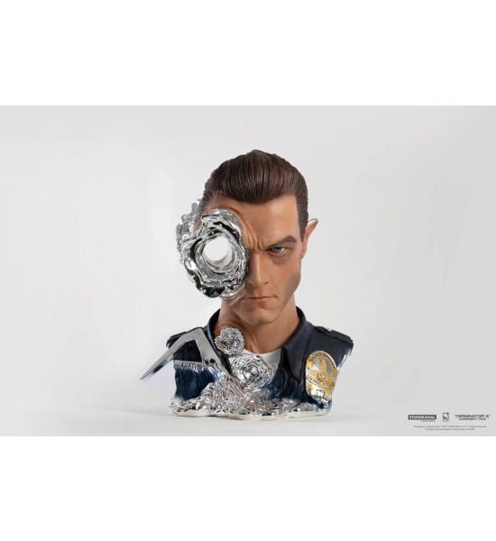 Terminator: T-1000 Replik 1/1 Art Mask Painted Standard Version (44cm)