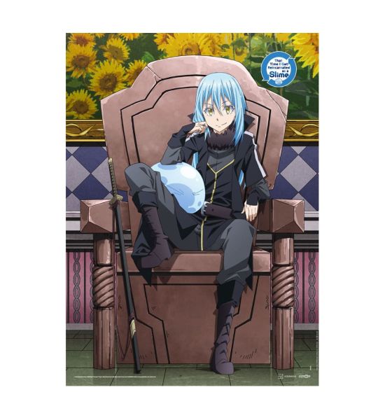 That Time I Got Reincarnated as a Slime: Demon Lord Rimuru Fabric Poster (84 x 118cm) Preorder