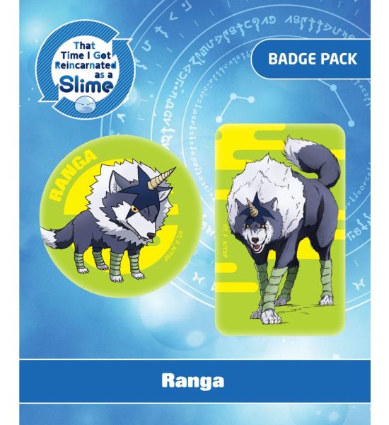 That Time I Got Reincarnated as a Slime: Ranga Pin Badges 2-Pack Preorder