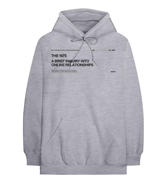 The 1975: ABIIOR Version 2. - Grey Pullover Hoodie