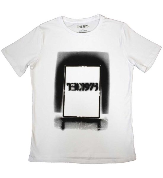 The 1975: Black Tour - Ladies White T-Shirt