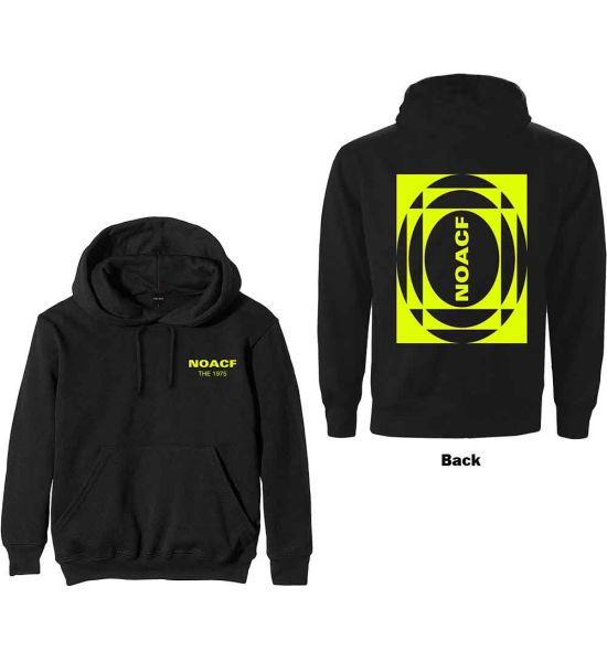 The 1975: NOACF (Back Print) - Black Pullover Hoodie