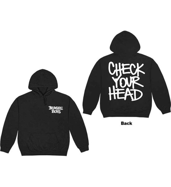 The Beastie Boys: Check Your Head (Back Print) - Black Pullover Hoodie