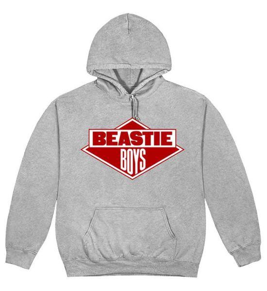 The Beastie Boys: Diamond Logo - Grey Pullover Hoodie