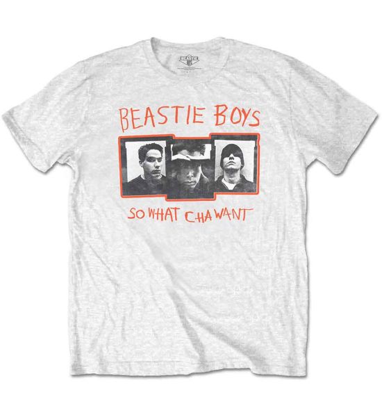 The Beastie Boys: So What Cha Want - White T-Shirt