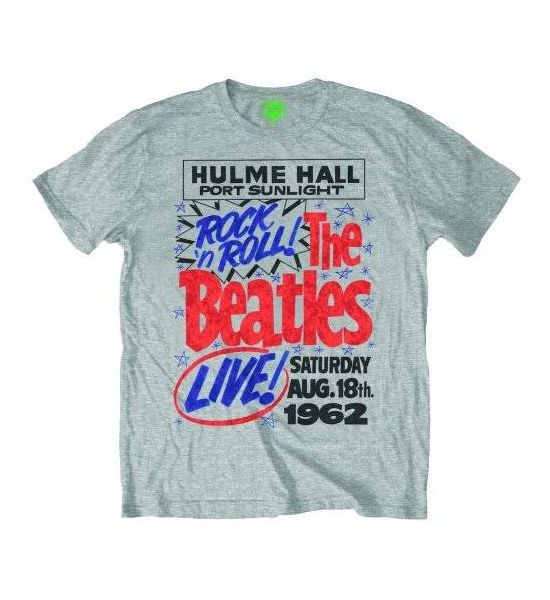 The Beatles: 1962 Rock n Roll - Heather Grey T-Shirt