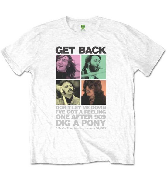 The Beatles: 3 Savile Row - White T-Shirt