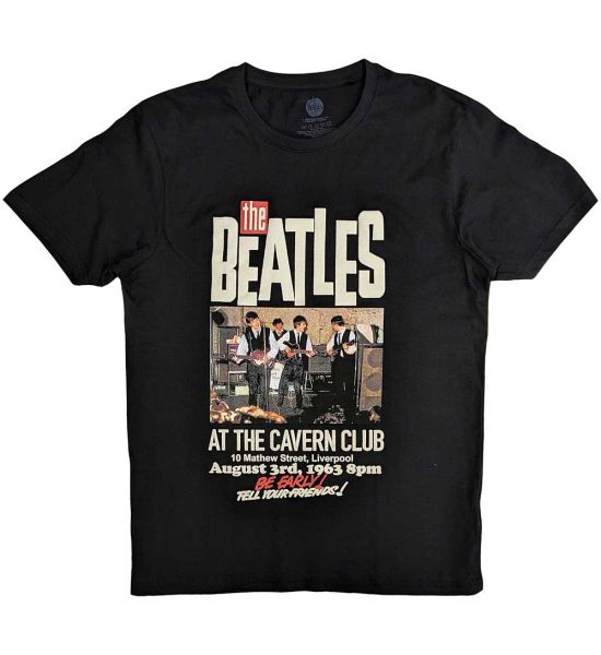 The Beatles: Cavern - Black T-Shirt