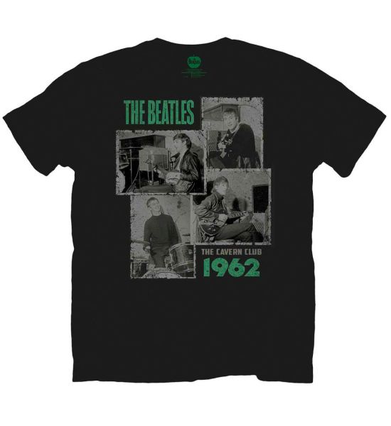 The Beatles: Cavern Shots 1962. - Black T-Shirt