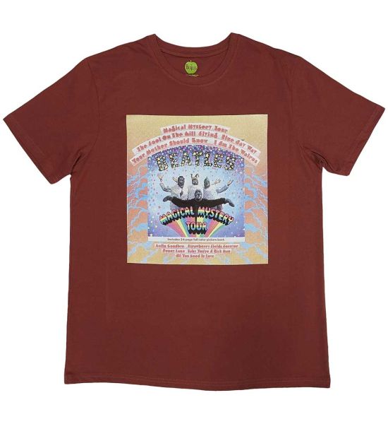 The Beatles: Magical Mystery Tour Album Cover - Red T-Shirt