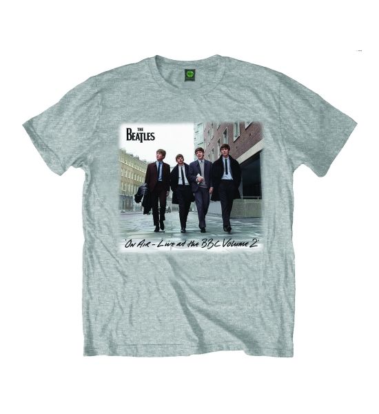 The Beatles: On Air - Grey T-Shirt