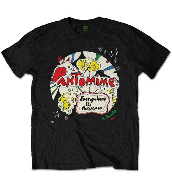 The Beatles: Pantomine - Black T-Shirt