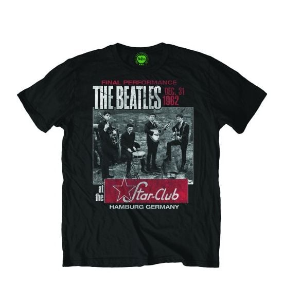 The Beatles: Star Club, Hamburg - Black T-Shirt