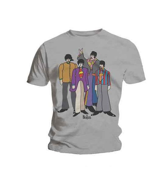 The Beatles: Yellow Submarine - Grey T-Shirt