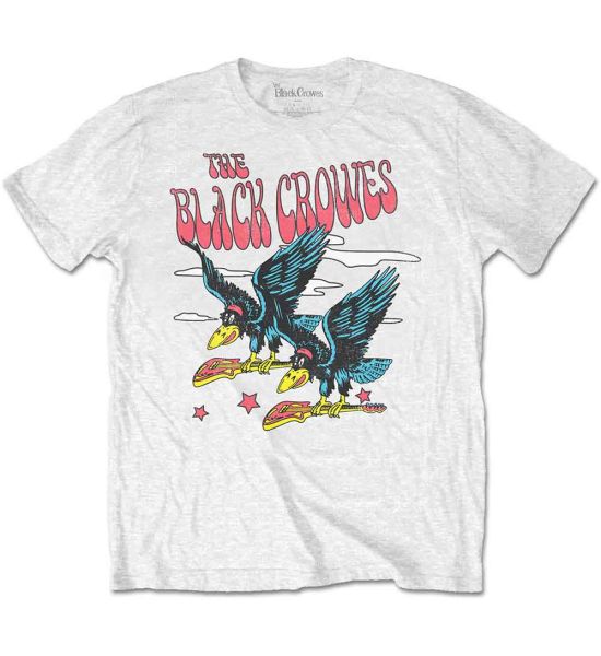 The Black Crowes: Flying Crowes - White T-Shirt